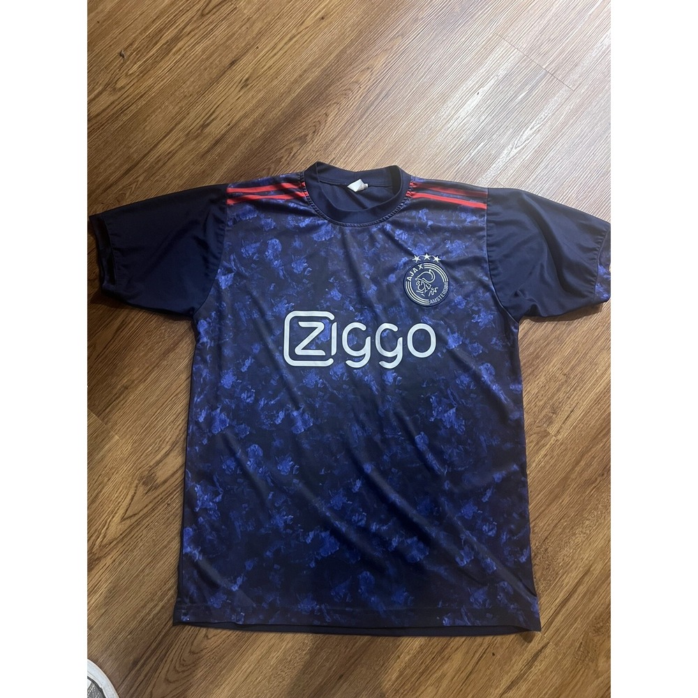 MENS‎ FC AJAX AMSTERDAM AWAY SOCCER FOOTBALL SHIRT JERSEY See Measurement Photo